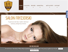 Tablet Screenshot of bmsalon.pl